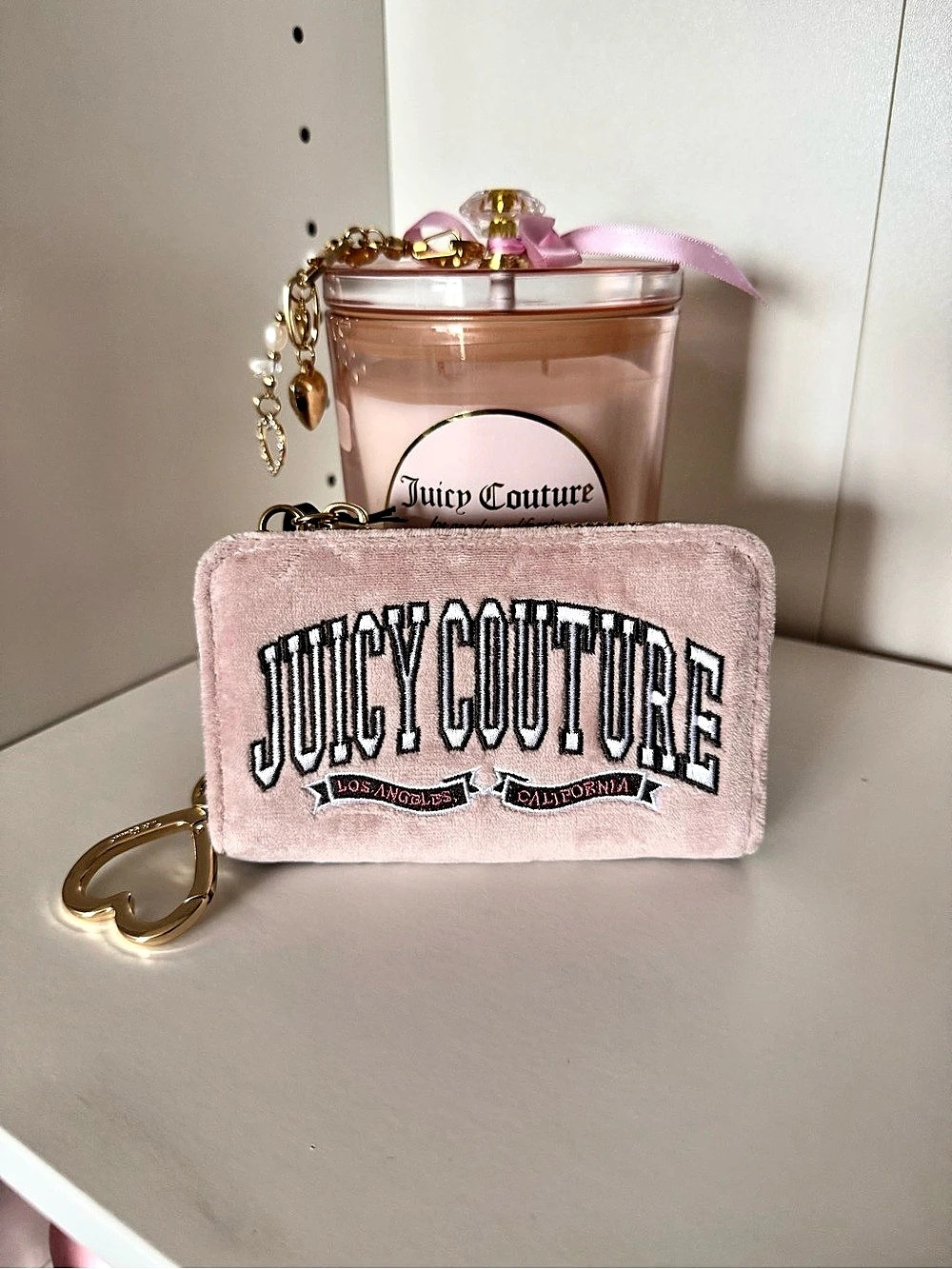Juicy Couture Pink & Brown Wallet NWT - Picture 3 of 5